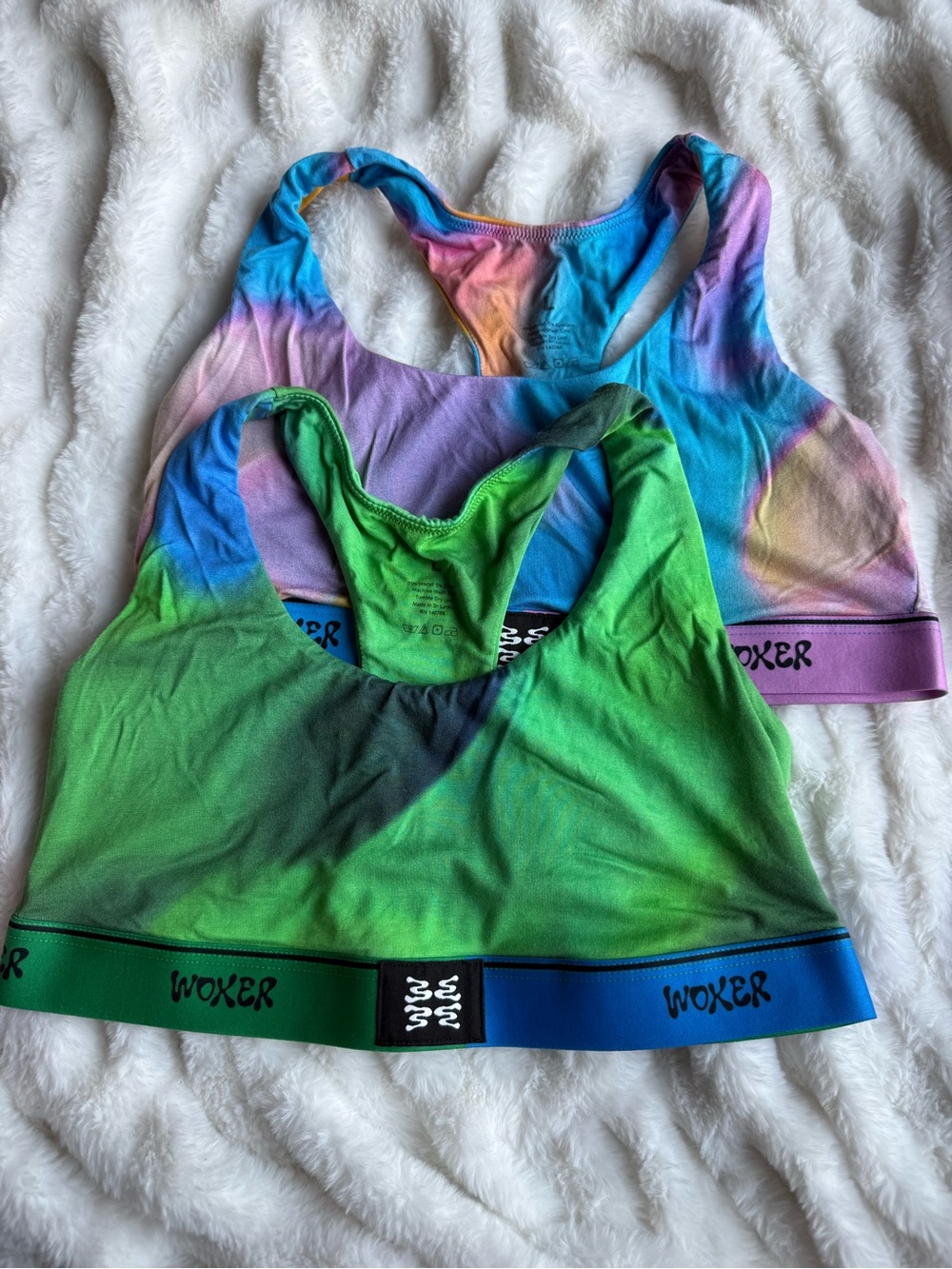 LIMITED EDITION Woxer Green Gradient & Pastel Pride 2024 Boss 2.0 Bra Set